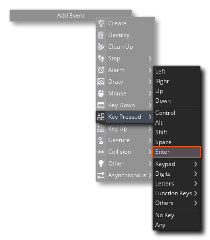 Adding An Enter Key Pressed Event