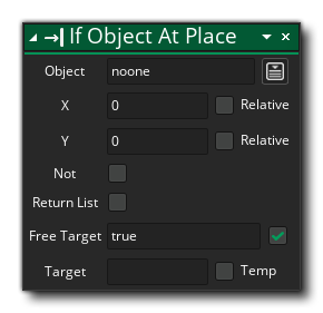 If Object At Place Action