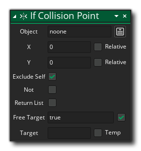 If Collision Point Action