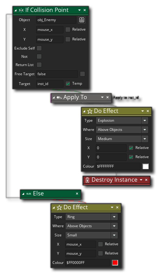 If Collision Point Example