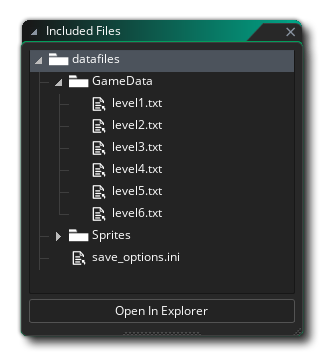 Included Files Example